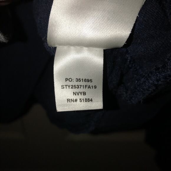 Patagonia Worn Wear Men's Organic Cotton Quilt Snap-T Pullover Small Navy Blue - Picture 6 of 7